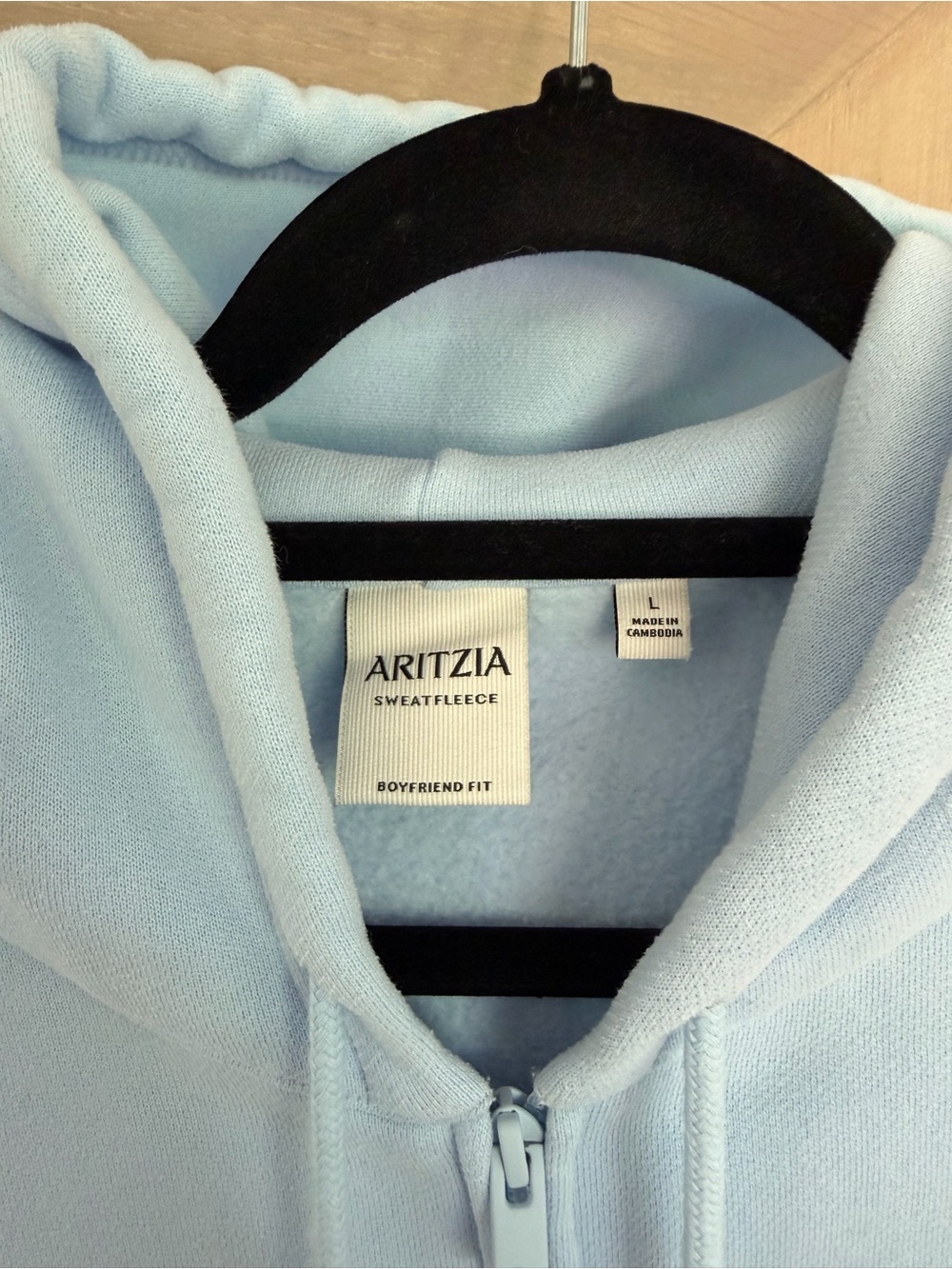 Aritzia Boyfriend Sweatfleece Hoodie - Picture 2 of 3